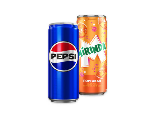 Газирана напитка Pepsi, Mirinda, 7 Up