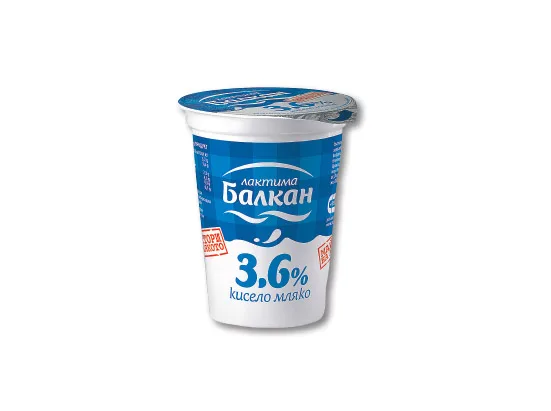 Кисело мляко 3,6% Балкан