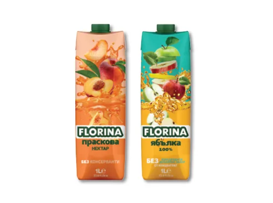 Натурален сок или нектар Florina