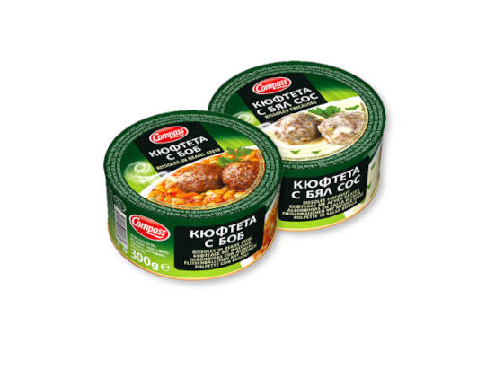 Консерва кюфтета Компас