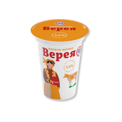 Кисело мляко 3,6% Верея