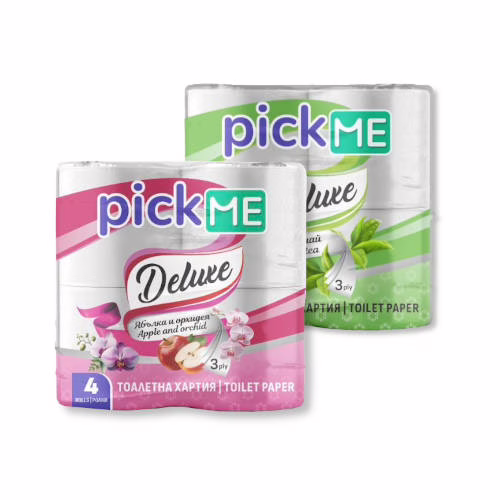 Тоалетна хартия Pick Me Deluxe