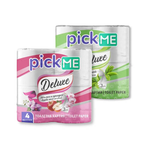 Тоалетна хартия Pick Me Deluxe