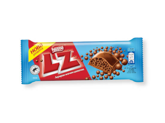 Шоколад LZ аеро млечен