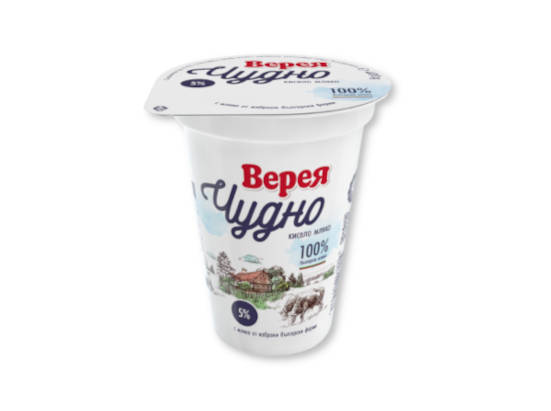 Кисело мляко Верея Чудно 5%
