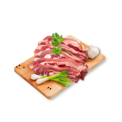 нарязани свински гърди