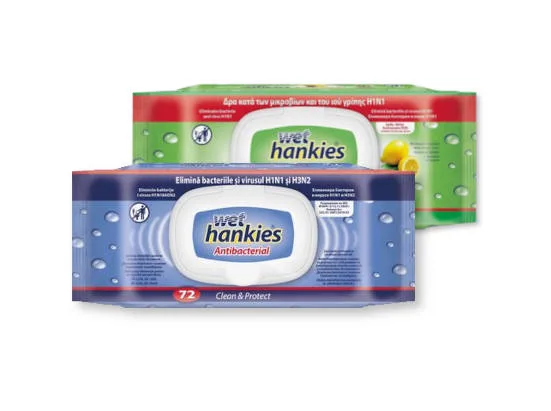 Мокри кърпи Wet Hankies