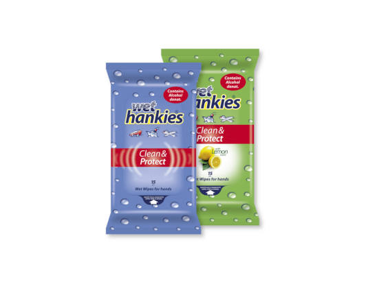 Мокри кърпи Wet Hankies