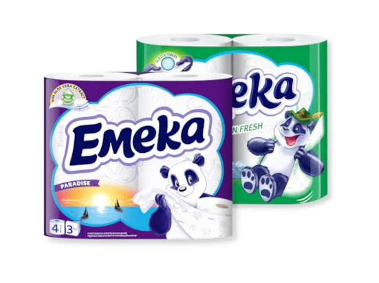 Тоалетна хартия Емека