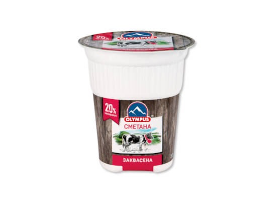 Заквасена сметана 20% Olympus