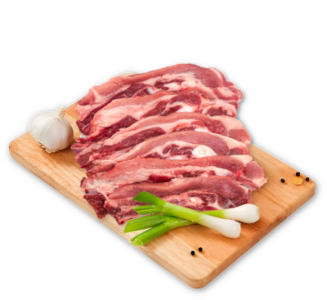 Свински гърди с кост