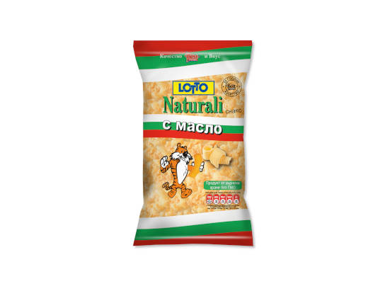 Снакс Лото Натурали с масло